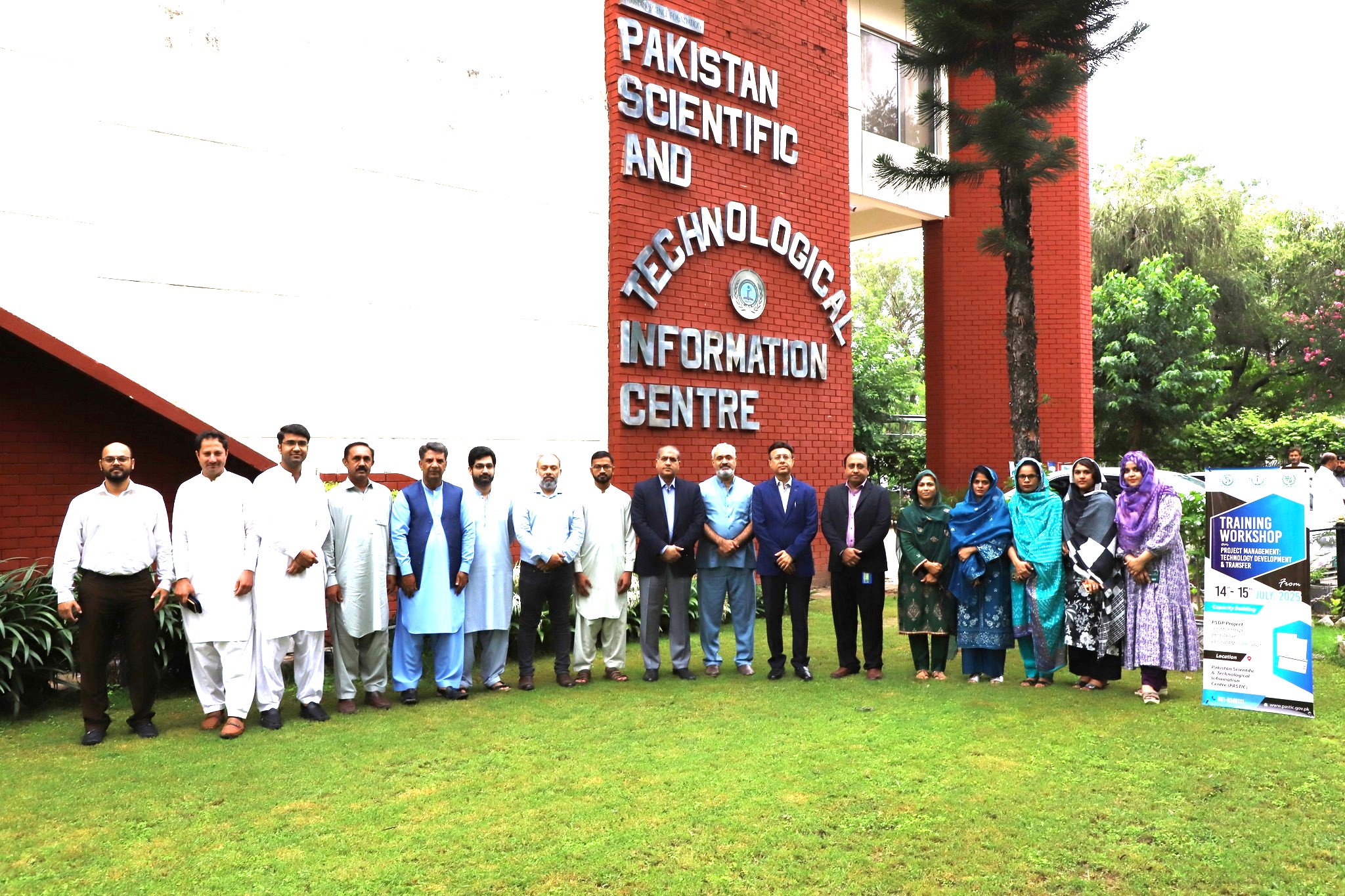 Group photo marking the successful conclusion of the Training Workshop