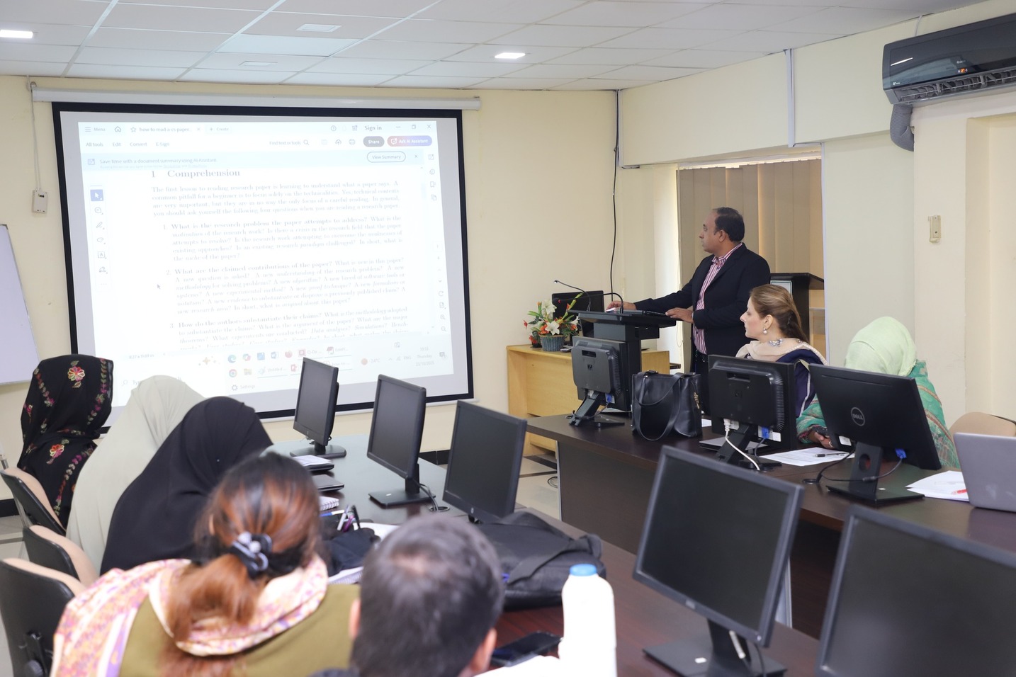 Two-Day Training Workshop on “Research Tools & Techniques Using SPSS”