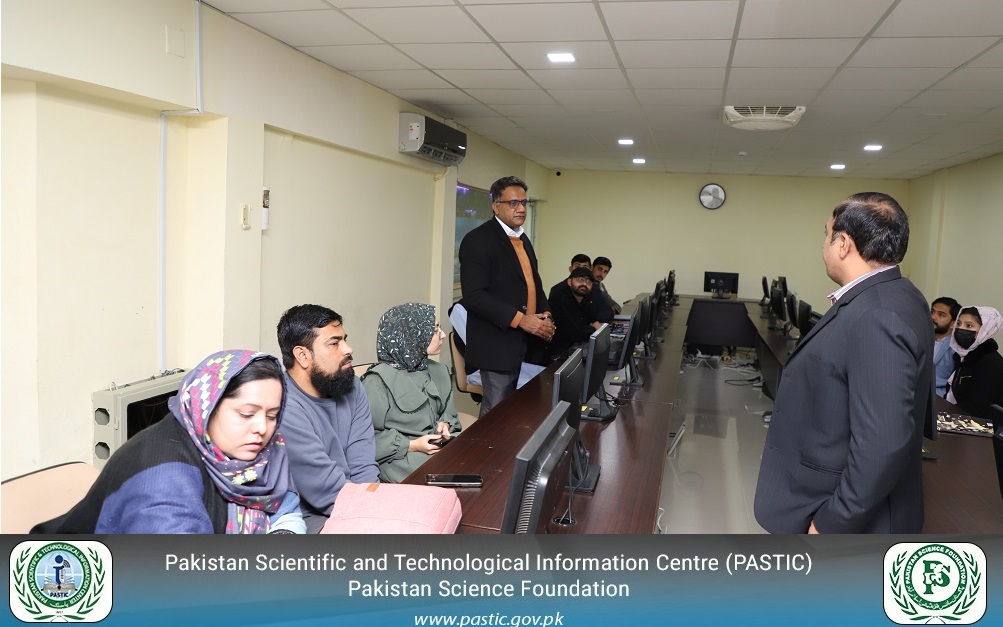 3rd Batch of Training on “Scientific Writing with LaTeX” Concludes Successfully at PASTIC National Center, Islamabad.