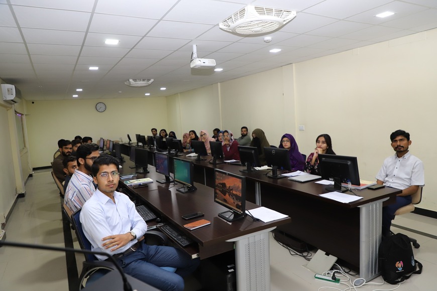 58th Batch of SPSS Training, a one-day hands-on workshop on Data Analysis Using SPSS, at PASTIC National Centre, Islamabad