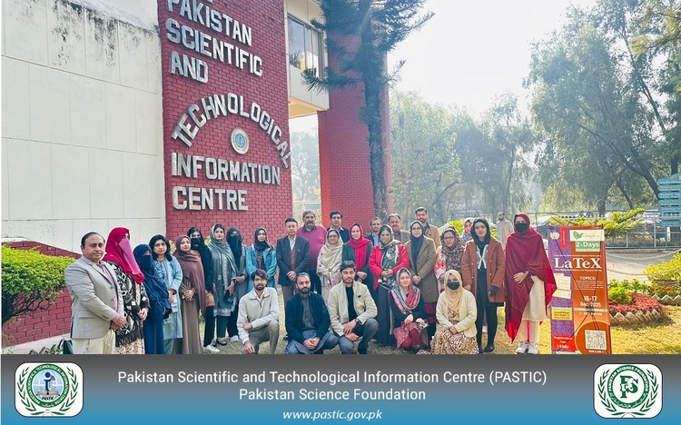 PASTIC Successfully Concludes Two-Day LaTeX Training Workshop at PASTIC National Centre, QAU Campus, Islamabad.