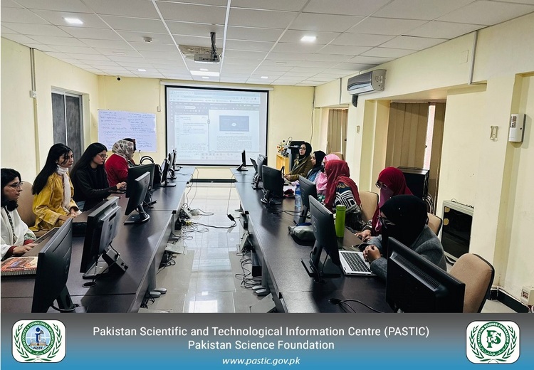 PASTIC Successfully Concludes Two-Day LaTeX Training Workshop at PASTIC National Centre, QAU Campus, Islamabad.