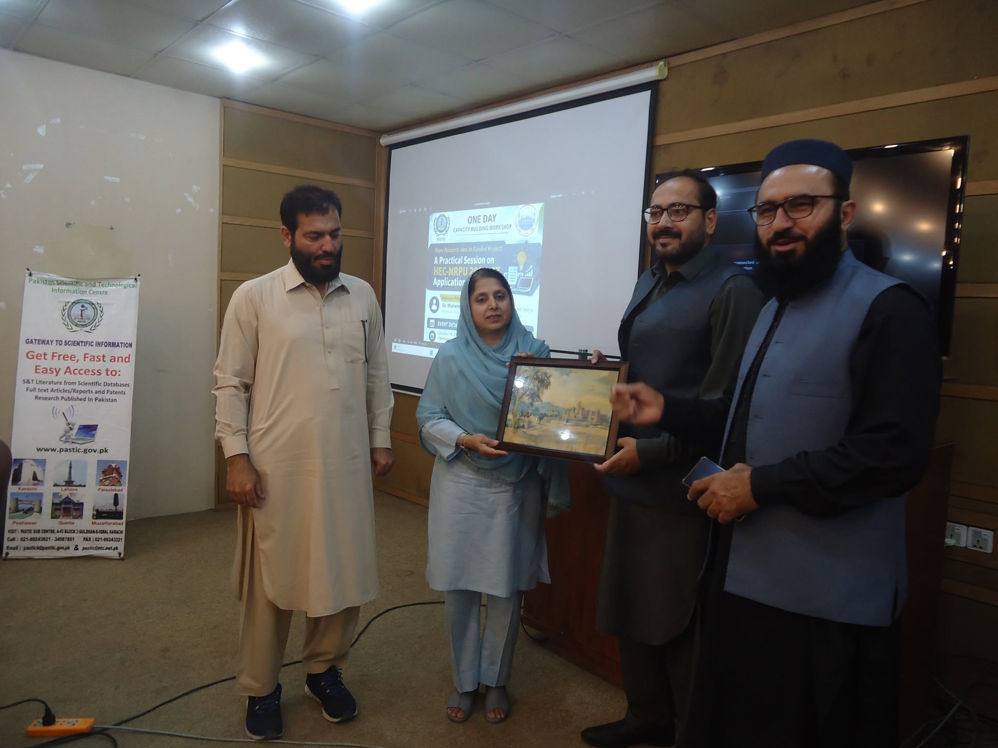 PASTIC Organizes Capacity-Building Workshop on HEC-NRPU 2026–27 at Islamia College Peshawar