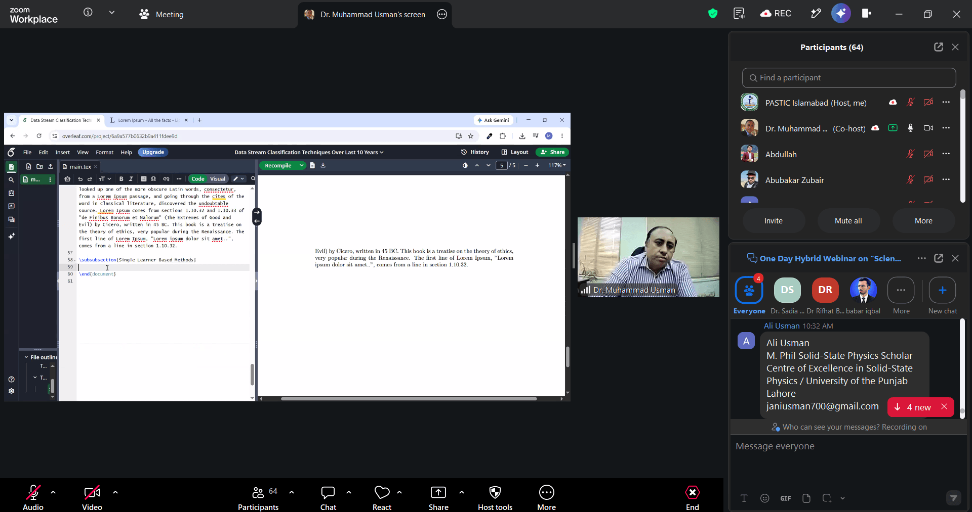 Research / Scientific Paper Writing With LaTeX – Most Widely Used Software For Research Writing