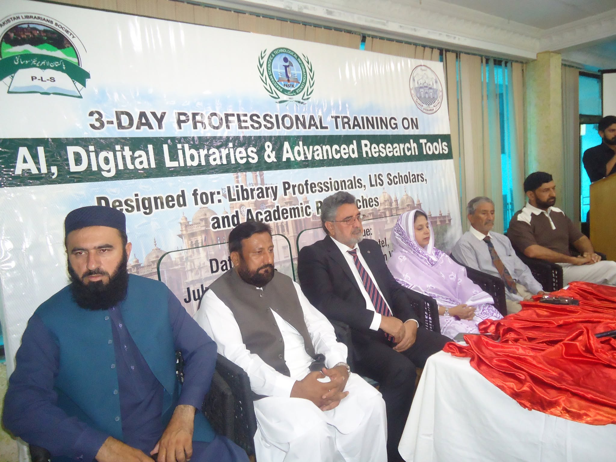 Three-Day Professional Training on AI, Digital Libraries and Advanced Research Tools