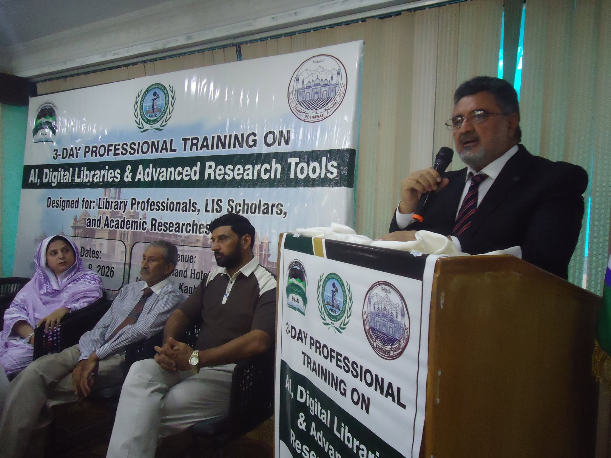 Three-Day Professional Training on AI, Digital Libraries and Advanced Research Tools
