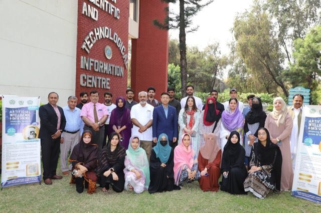 Participants in the PASTIC AI and Data Sciences workshop in April 2025