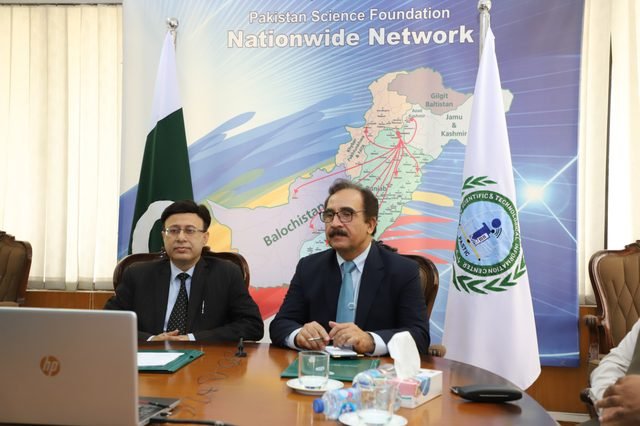 PASTIC representatives at the HEC memorandum of understanding meeting in May 2021